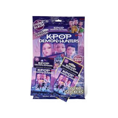 Album figurine + figurine k-pop demon hunter