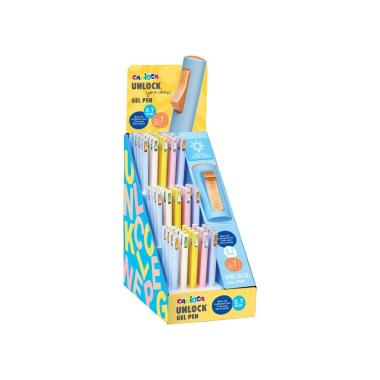 Carioca esp.60 unlock penna gel blu