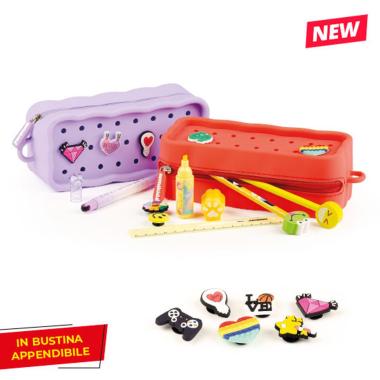 Bustine silicone fun + 4 pz decoro