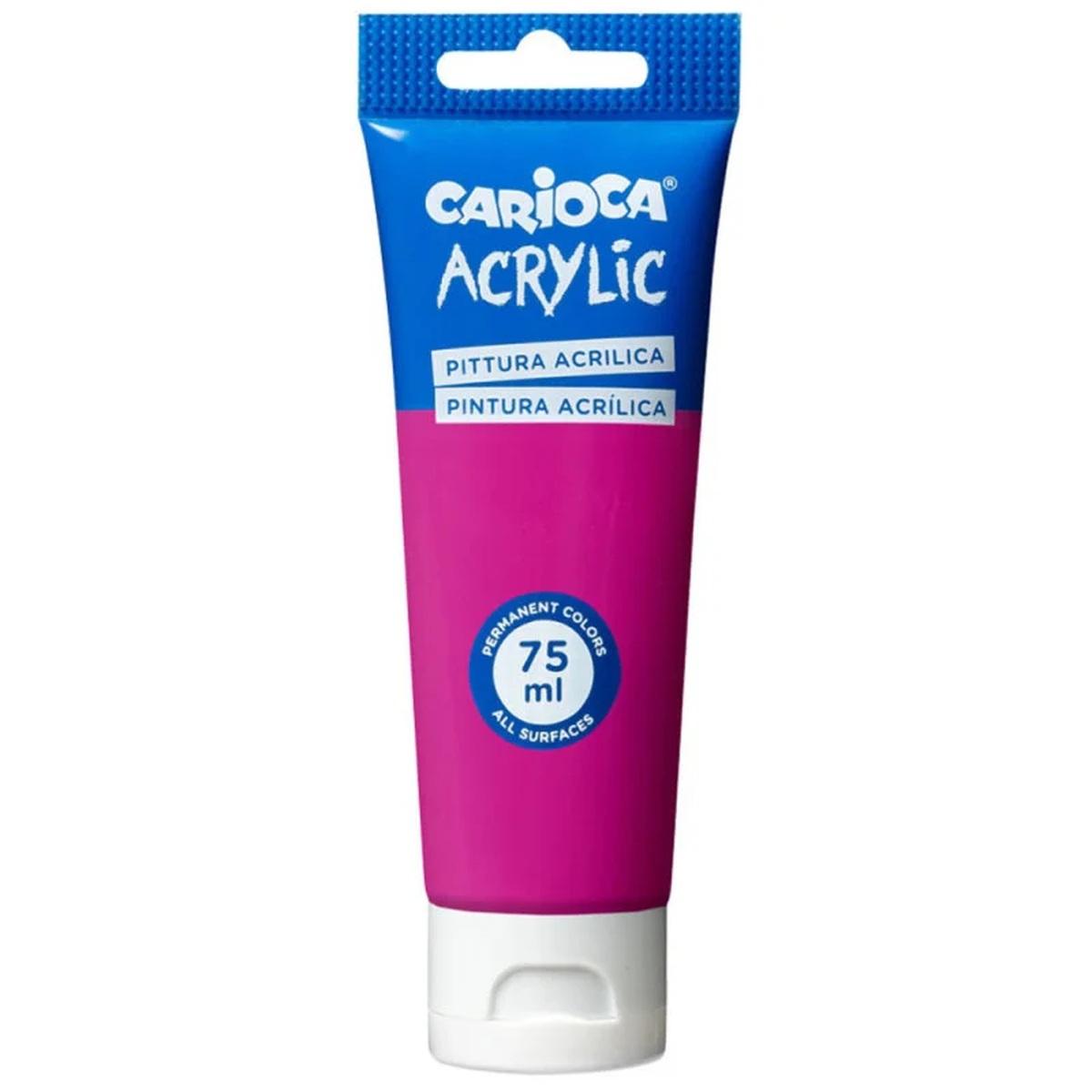 Carioca colori acrilici 75ml magenta