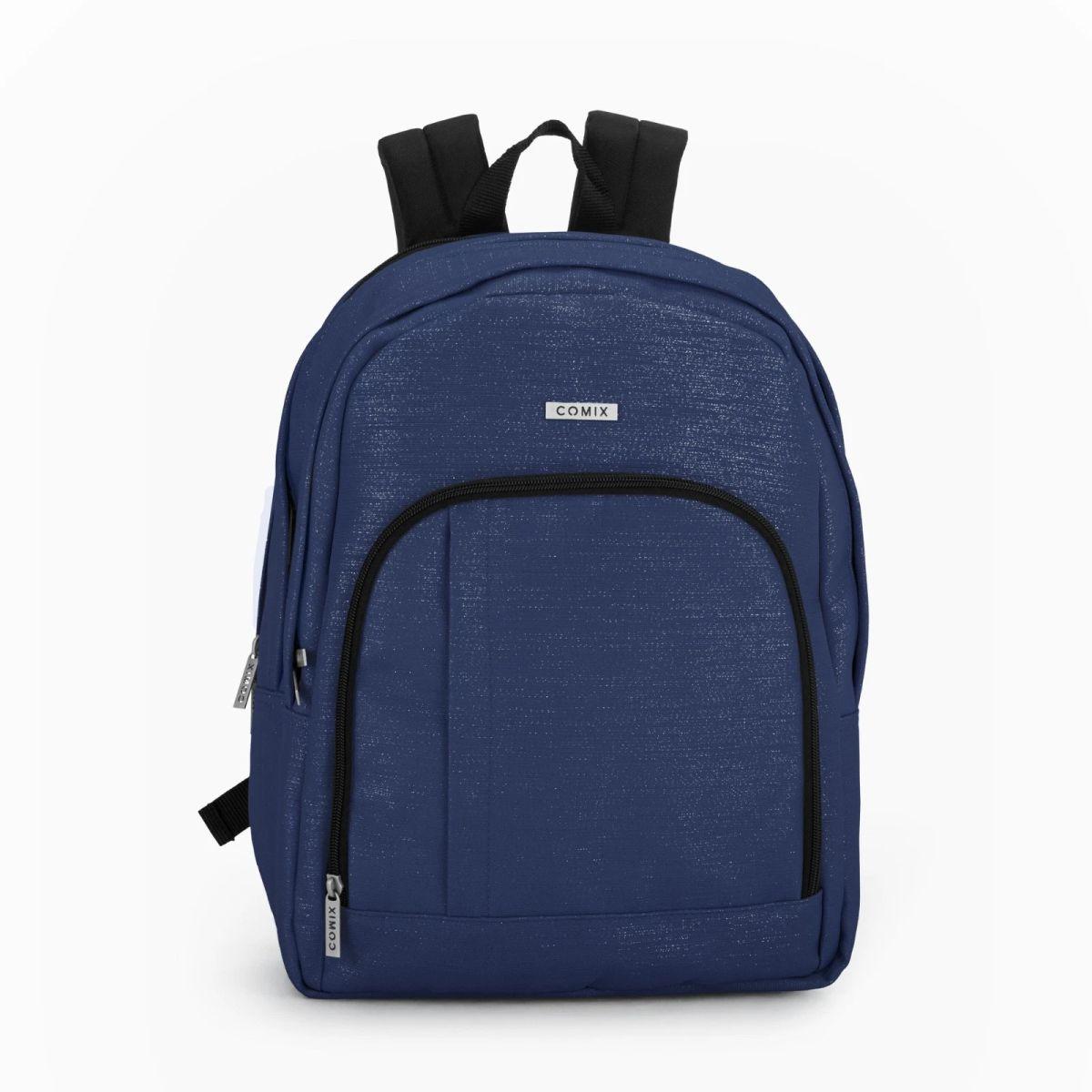 Zaino organizzato lurex blu comix 26