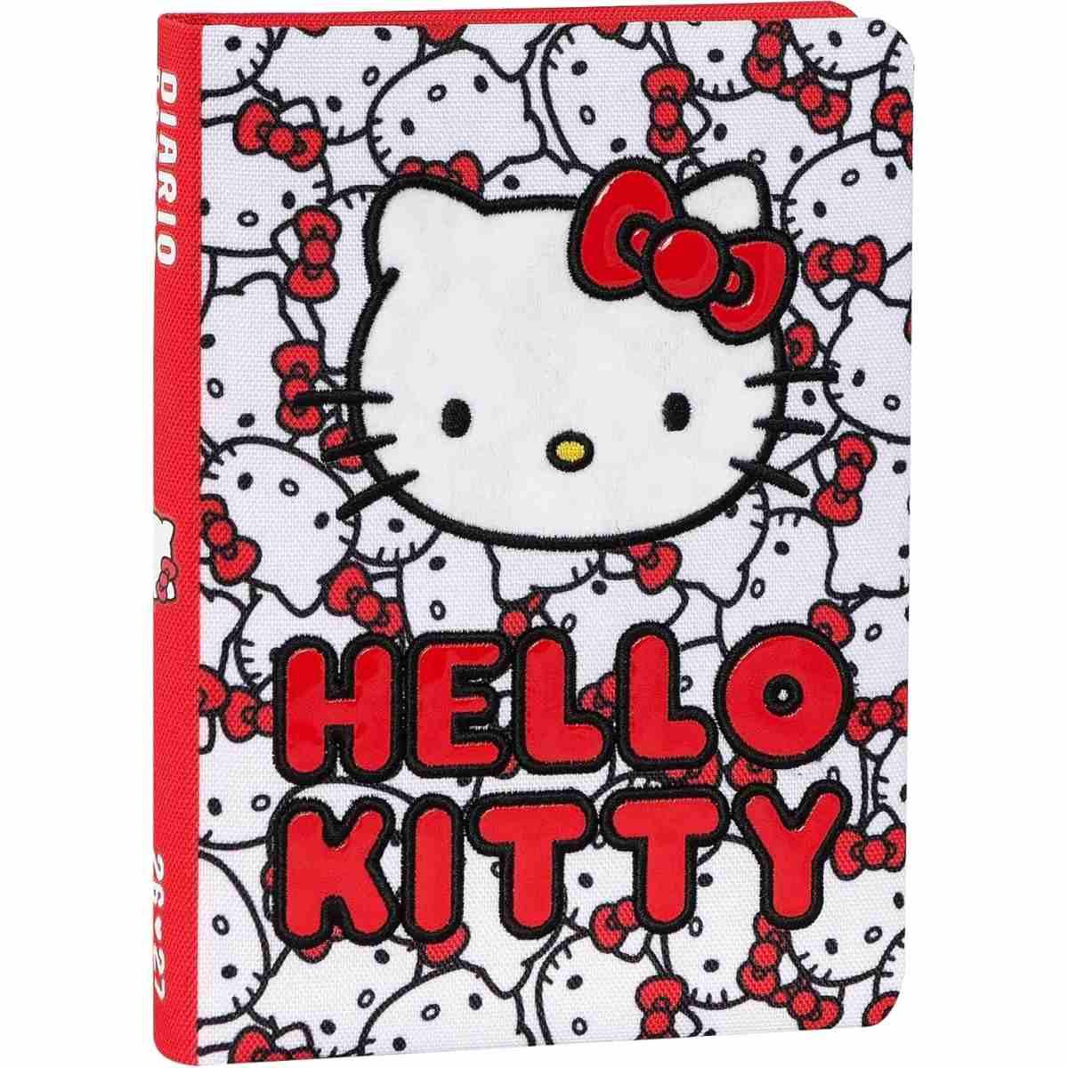 Superdiario std datato patch allover hello kitty