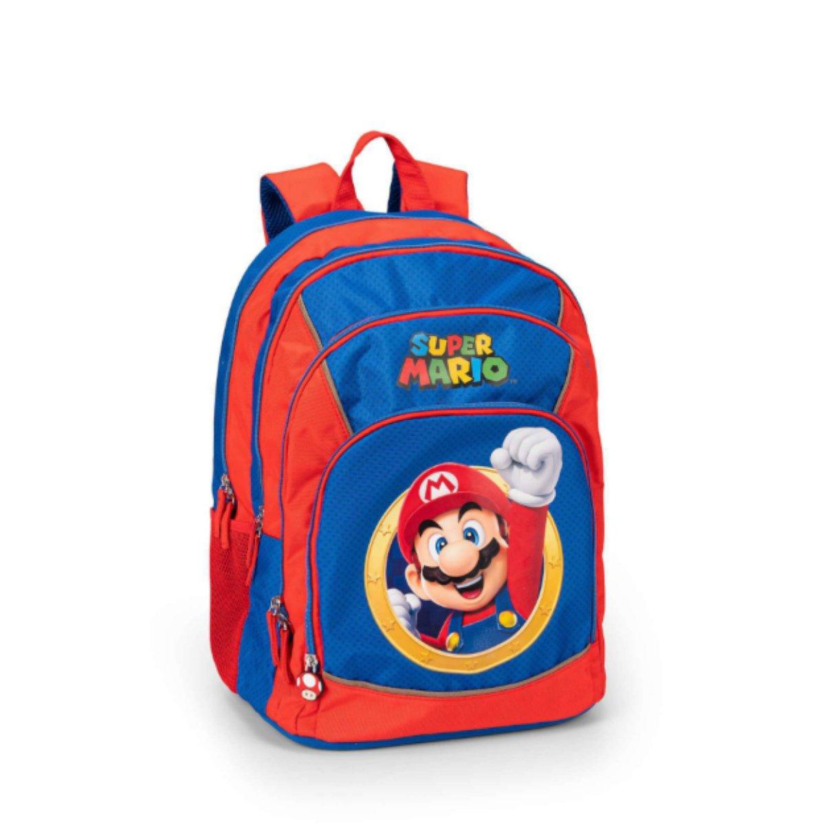 Zaino scuola org. supermario 26