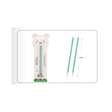 Set 2 refill queen verde