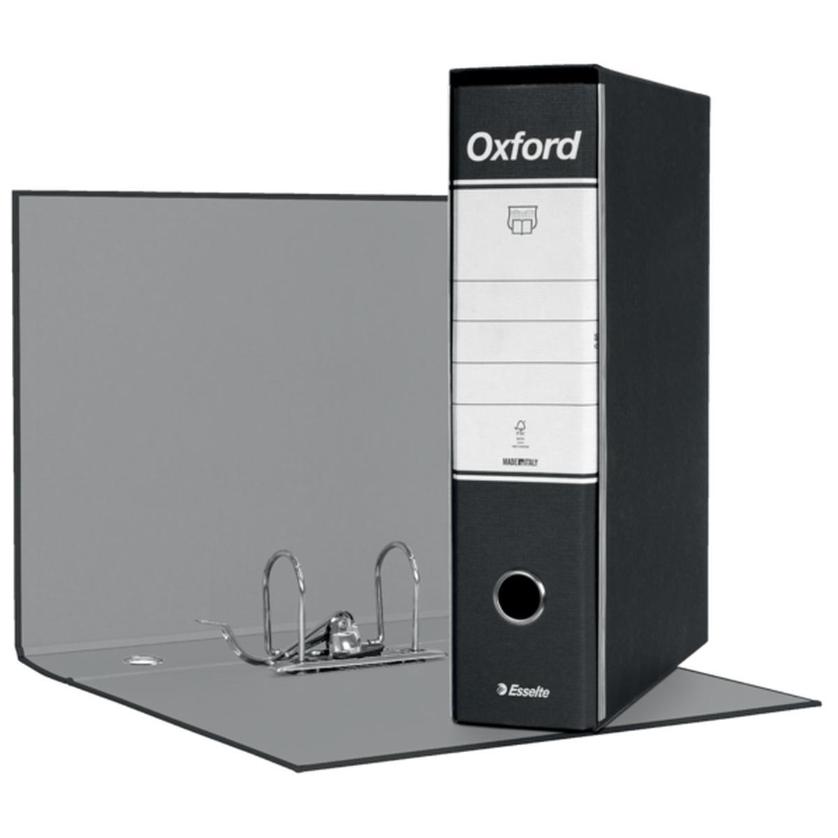 Raccoglitore prot.d.8 oxford nero