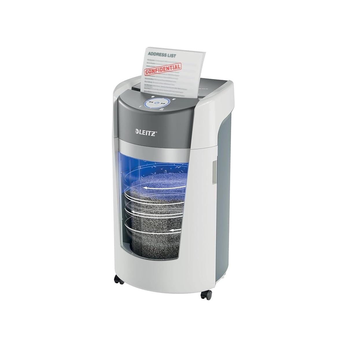 Distruggidocumenti leitz iq optimax homeoffice 225 p5