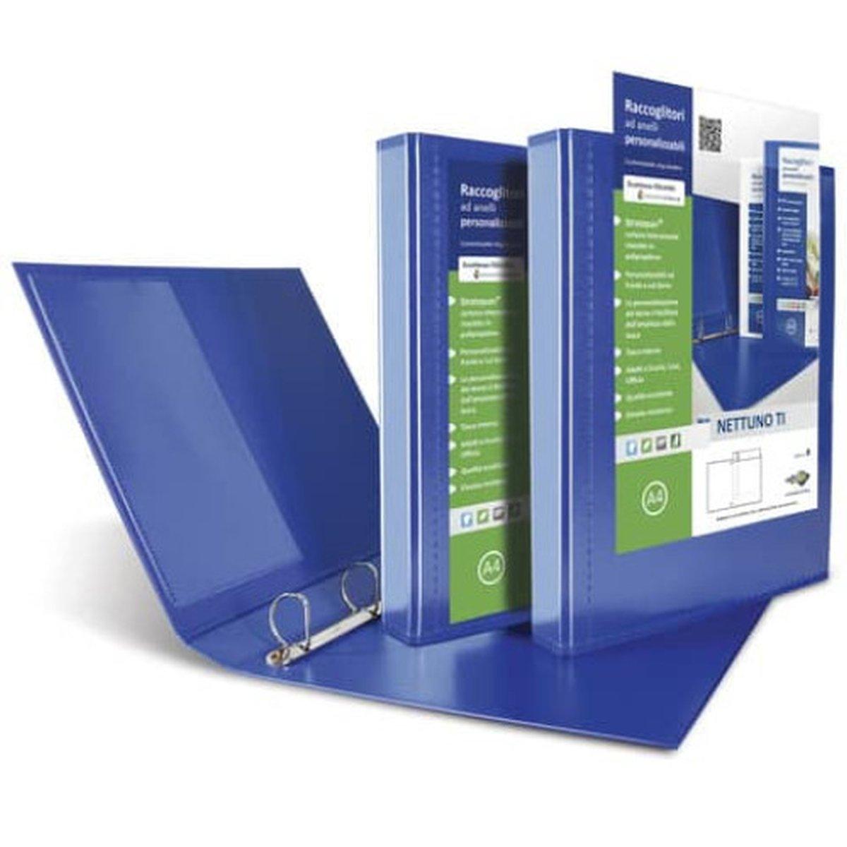 Raccoglitore nettuno ti 65 a4 4d blu