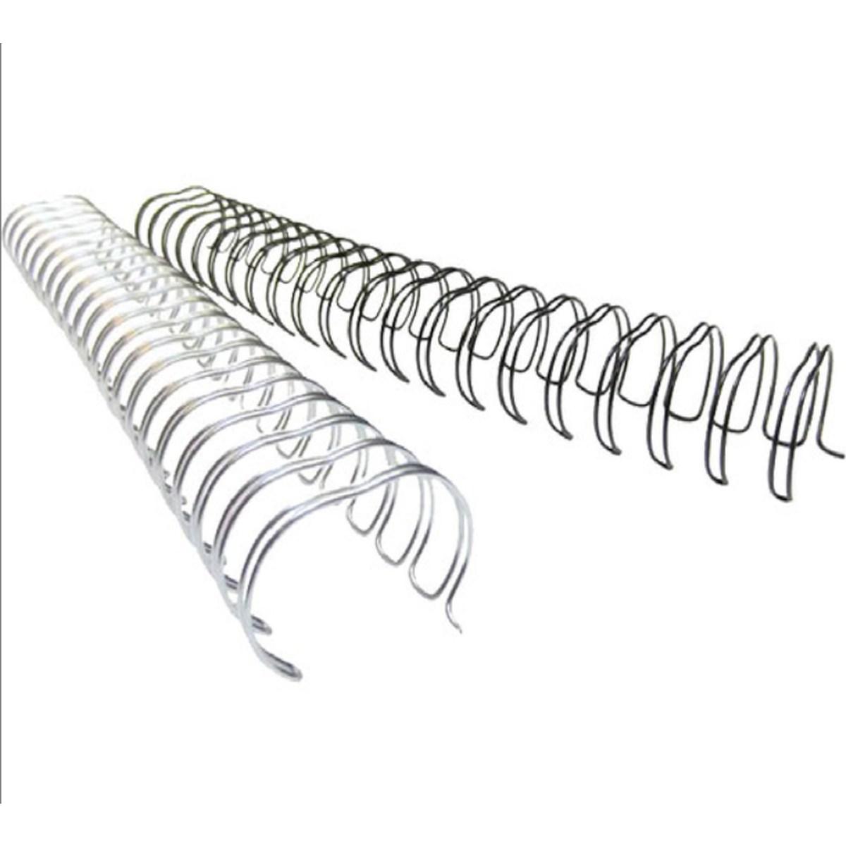 Spirali metalliche mm4.7 bianco cf.100pz