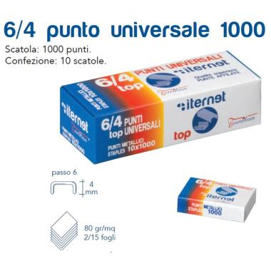 PUNTO UNIVERSALE TOP 10 scat. DA 1000 punti