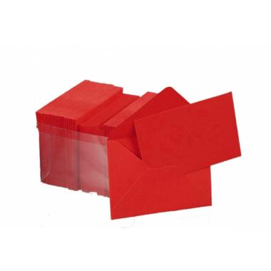 Opalino monocolore rosso cc/bb 9x14 100/100