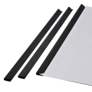 Dorsini in plastica 3mm cf100 nero