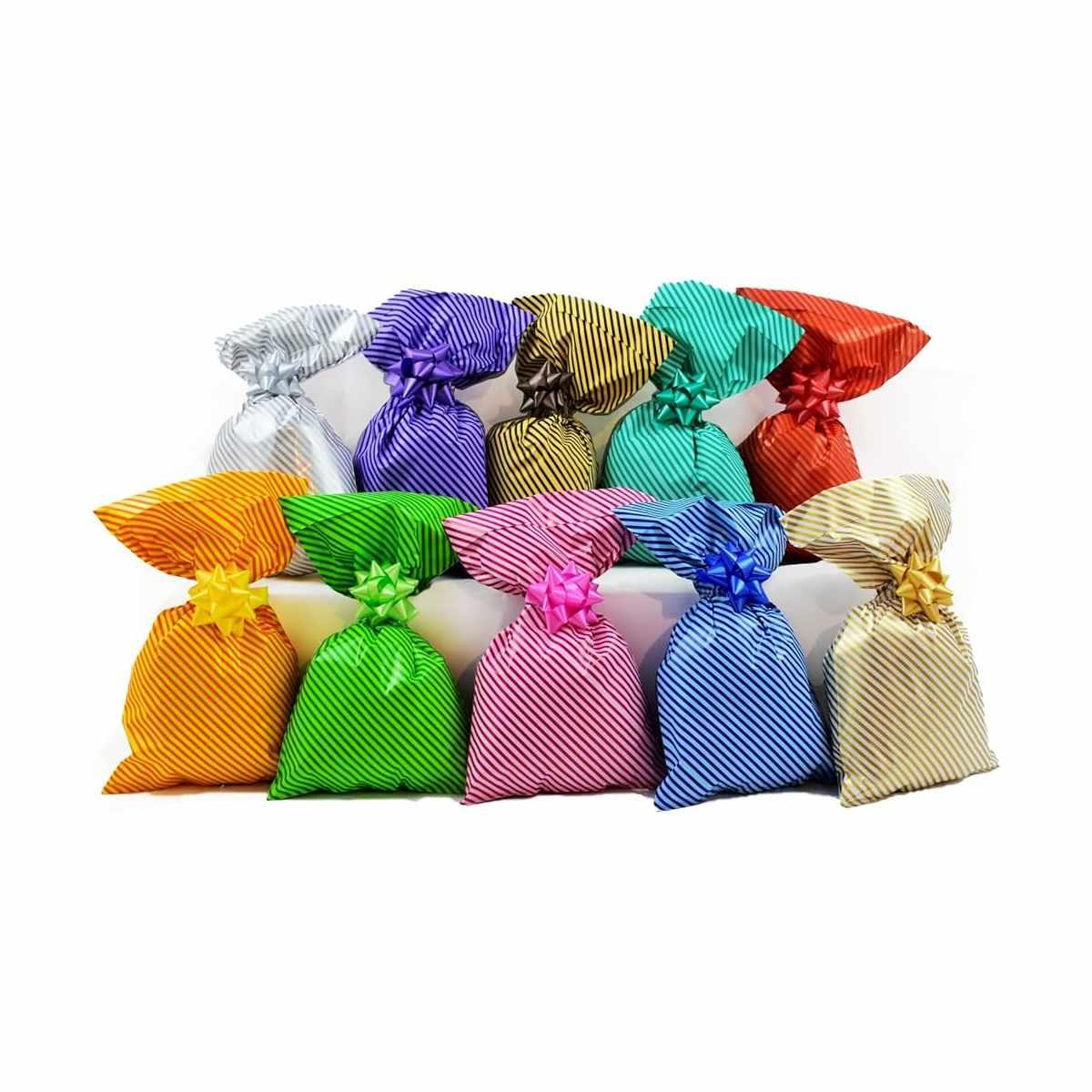 Buste regalo righe 35x50  pz.100