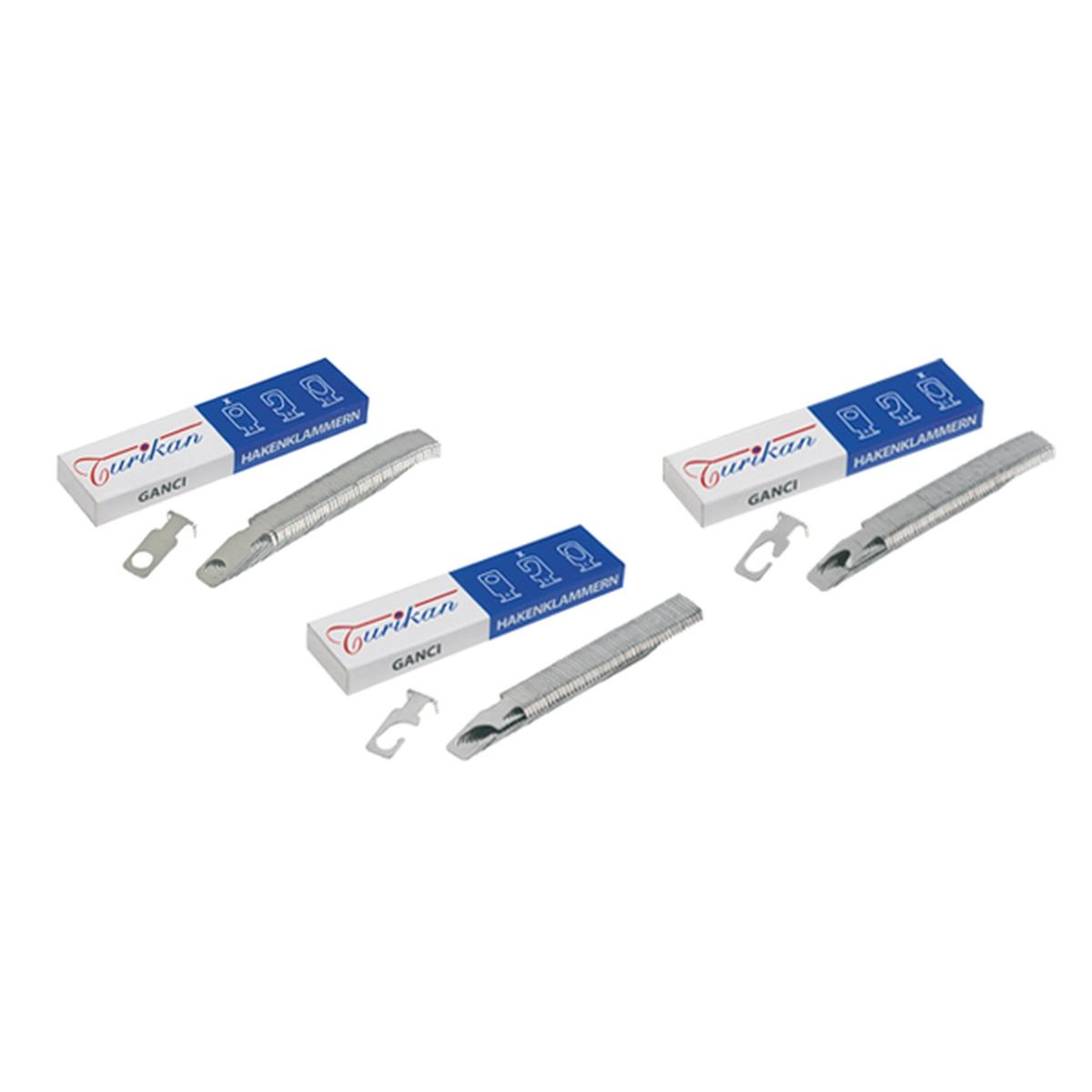 Ganci chiusi tipo a x hooks 100pz