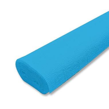 Carta crespa gr.180 pz.5 azzurro