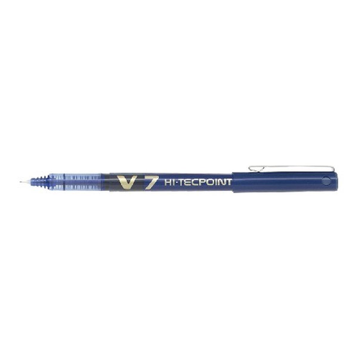 Penne hi-tecpoint v7 cf.12 pz. blu