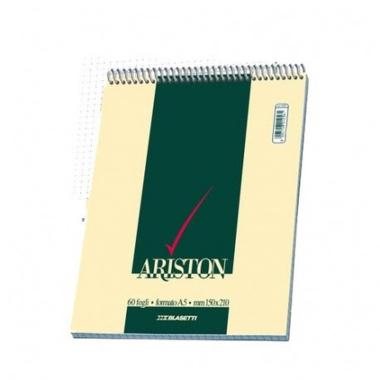 Blocco notes ariston spiralato 10x15 5m