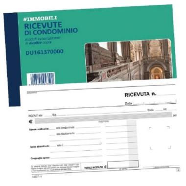 Blocco ricevute condominio 3 copie 10x16