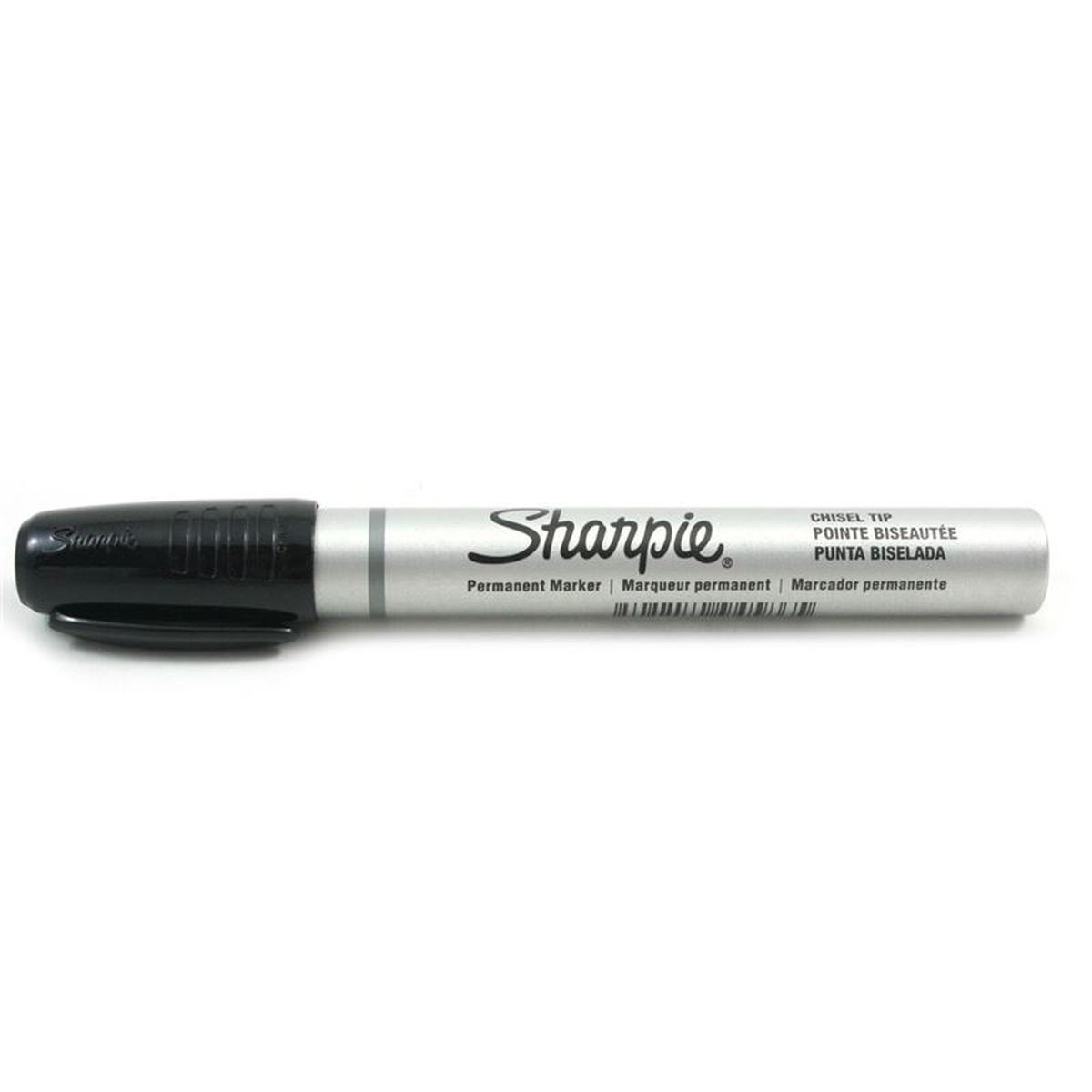 Sharpie p.scalpello f/met.nero pz.12