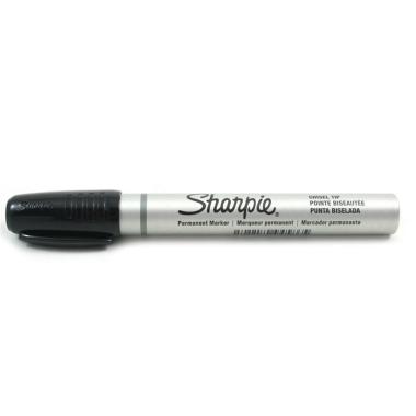 Sharpie p.scalpello f/met.nero pz.12