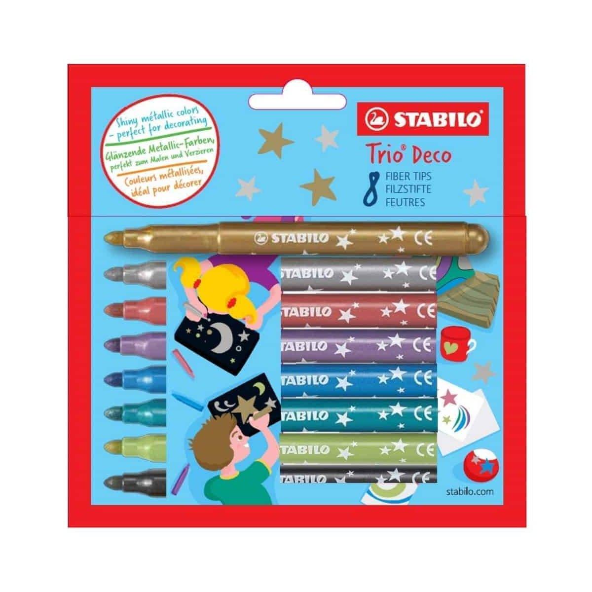 Stabilo trio deco da 8pz
