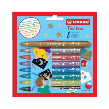 Stabilo trio deco da 8pz