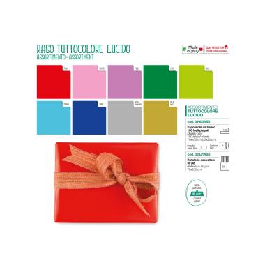 Carta regalo tuttocolore scat. da 100 fogli