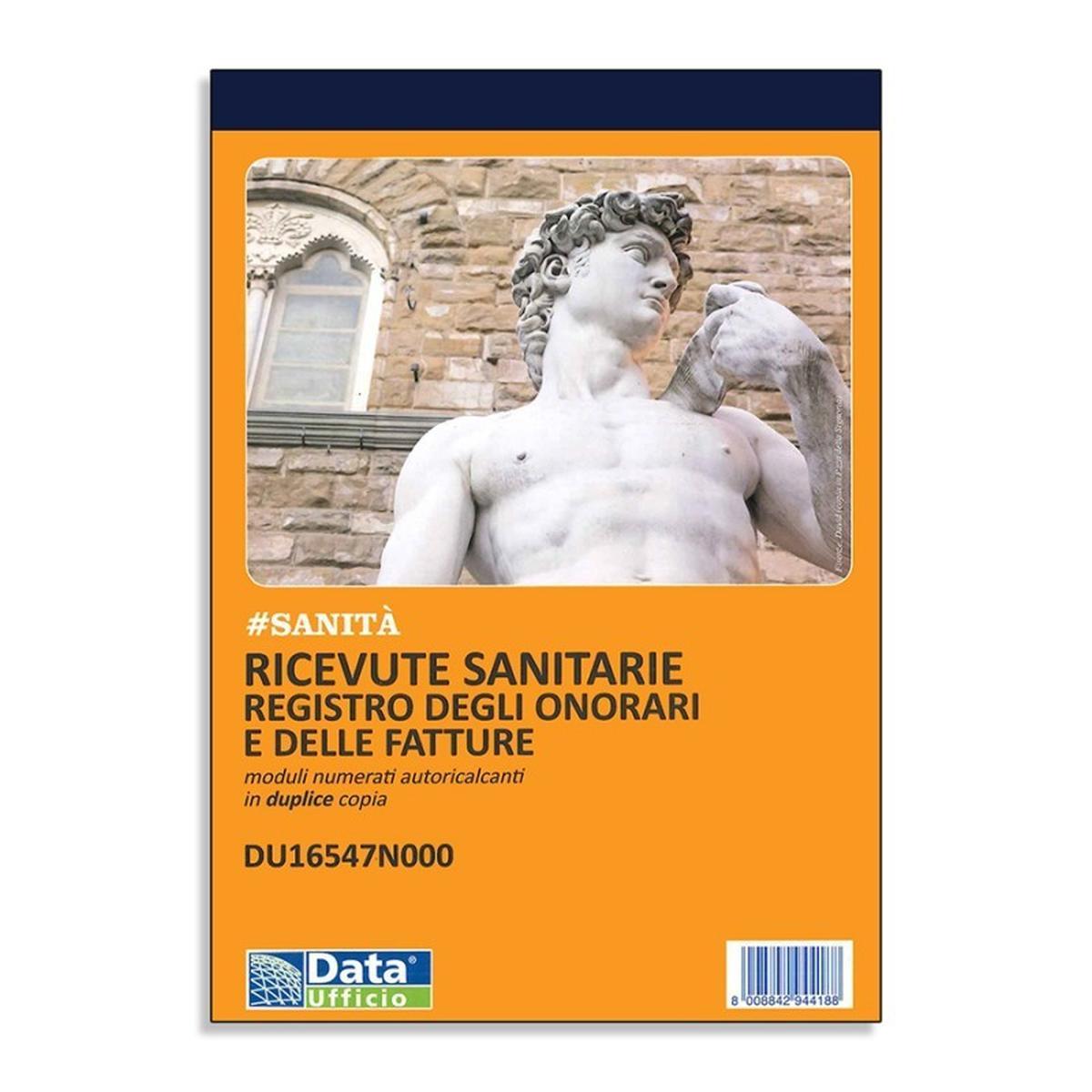 Blocco ricevute sanitarie num.