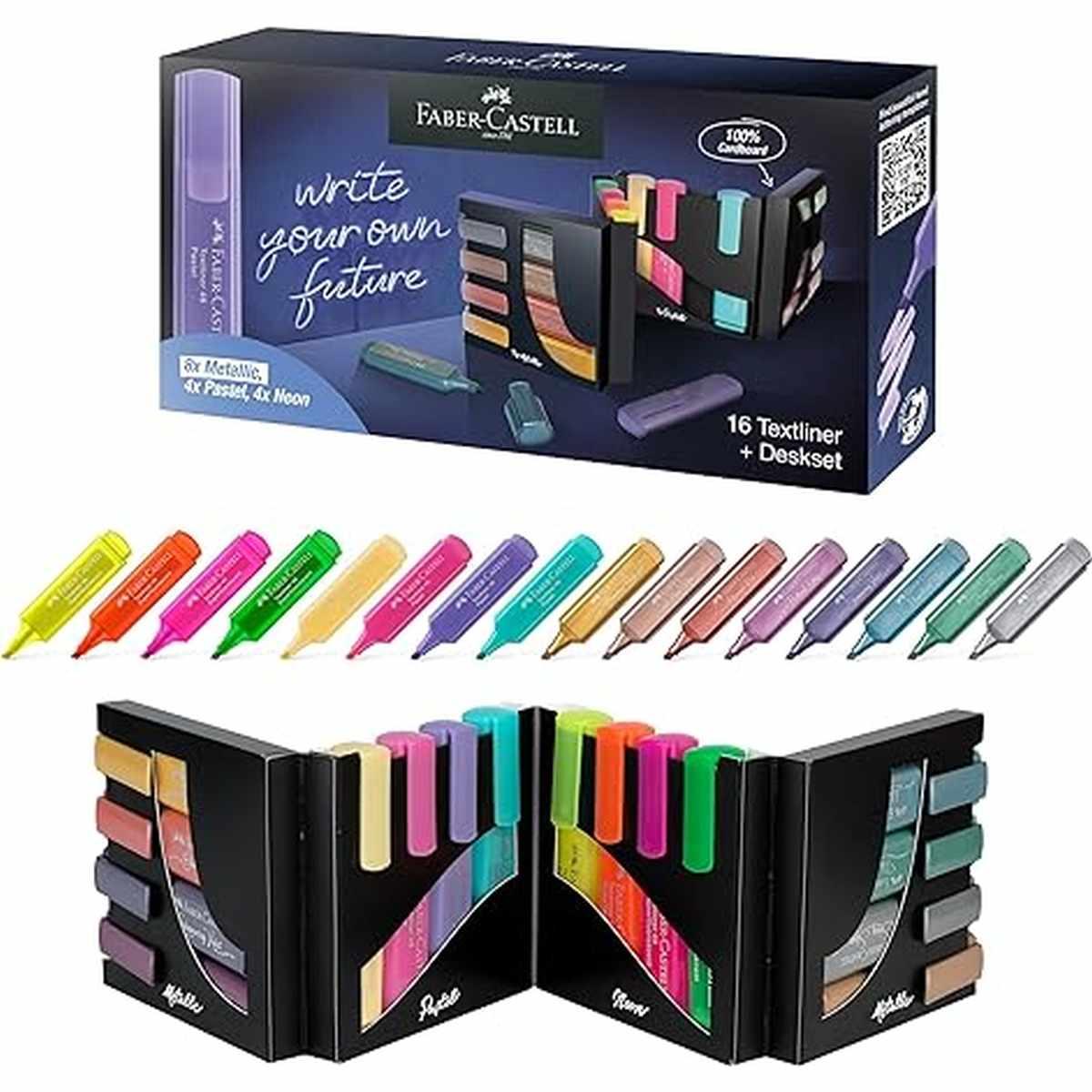 Evidenziatori textliner 46 pastel 16pz