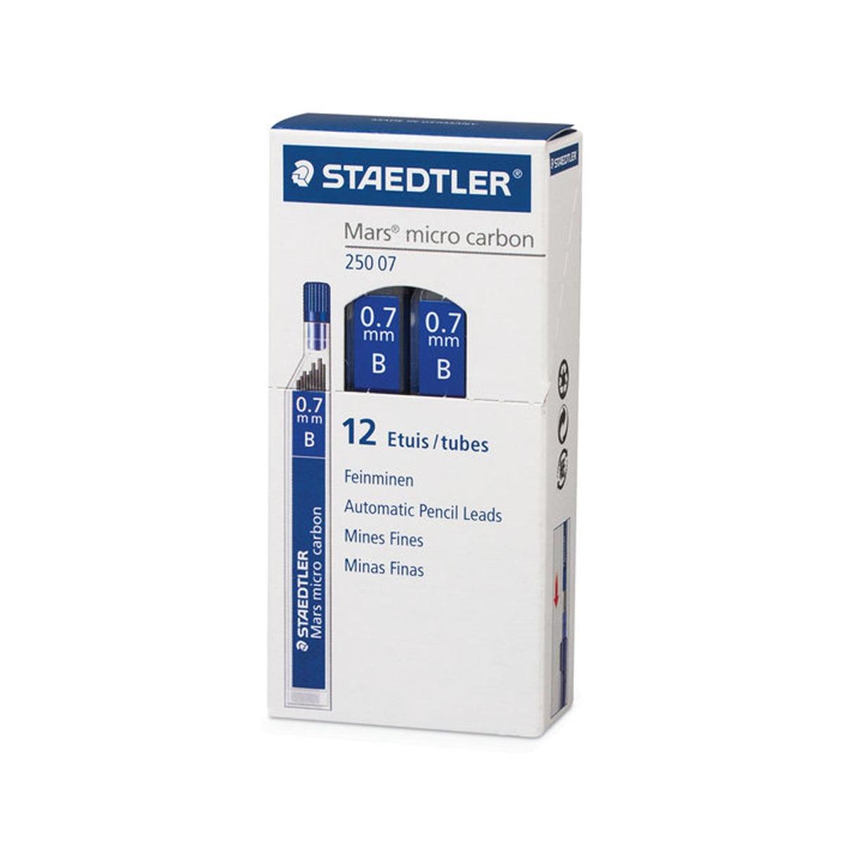 Mine mm.0,7 b  cf.12 astucci da 12 pz.