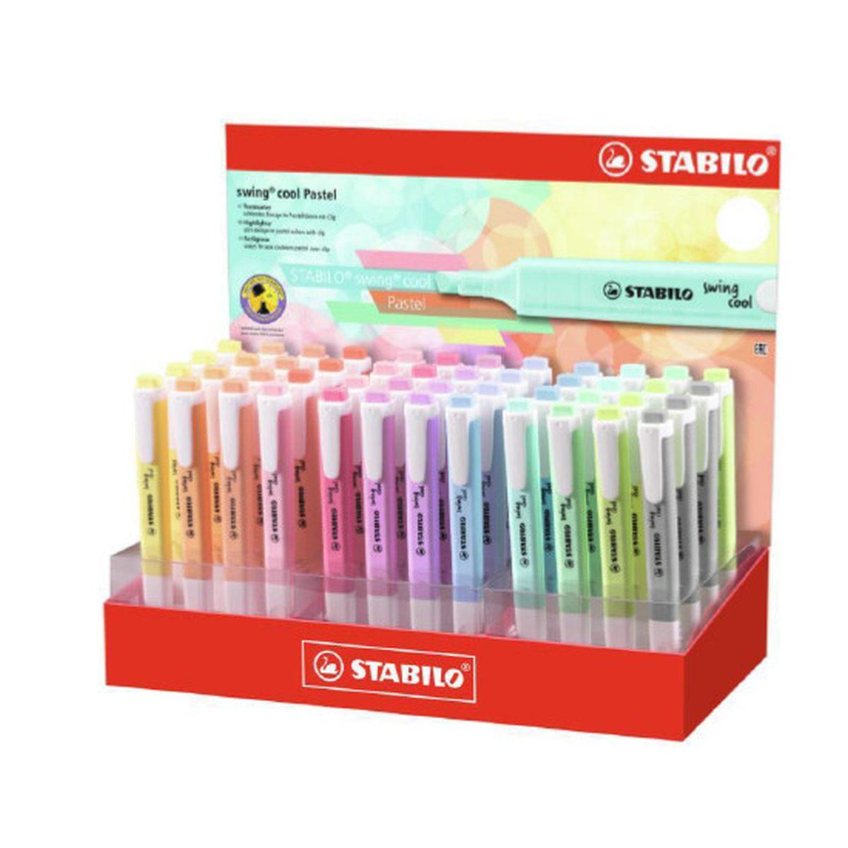 Stabilo boss swing cool pastel  48pz