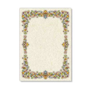 Pergamena avorio a4 medioevale cf12