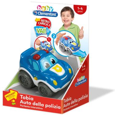 Tobia auto della polizia