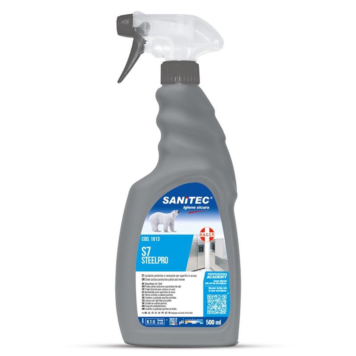 Sanitec acciaio vivo trigger 500ml