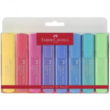 Evidenziatore textliner pastel 46sf set da 8
