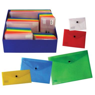 Esp buste c/bottone misure assortite