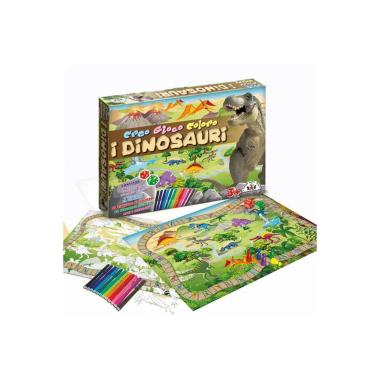CREO GIOCO COLORO "I DINOSAURI"