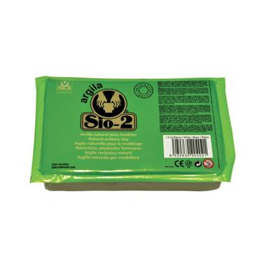 Argilla panetto 12.5kg bianco