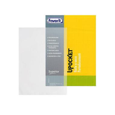 Busta trasparente upocket 50x70 cf.10pz