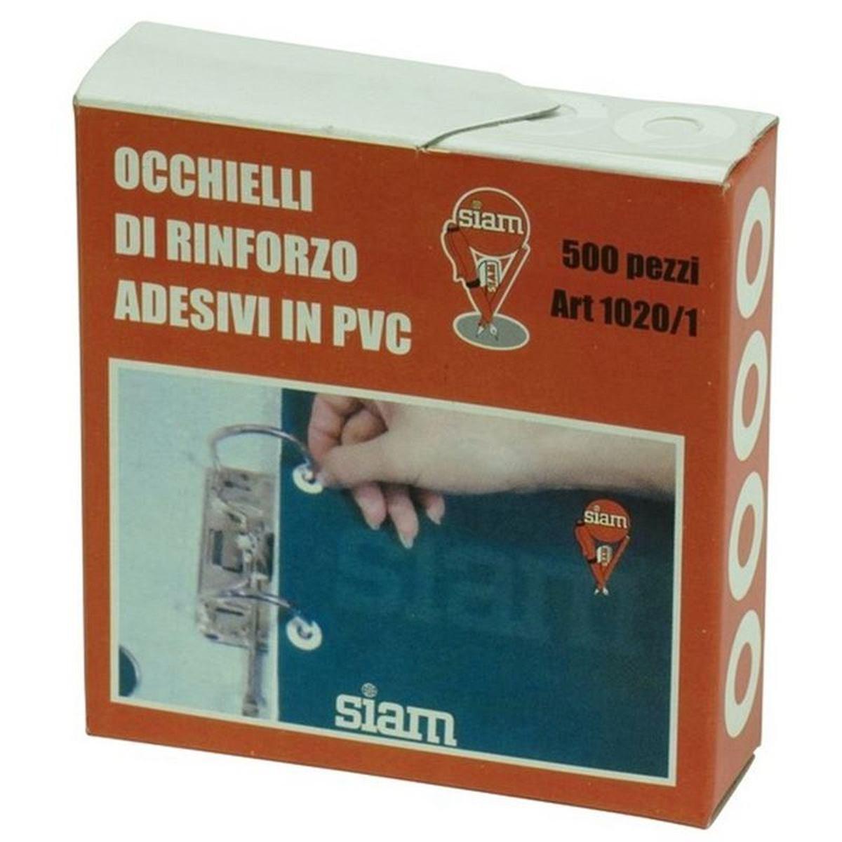 Occhielli di rinforzo adesivi scat.500pz