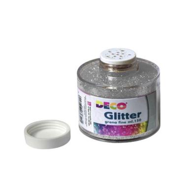 Glitter barattolo nml.150 argento