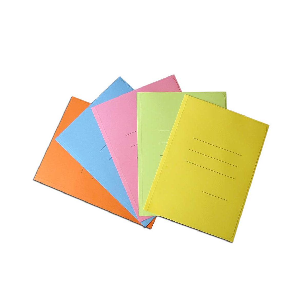 Cartella 3 lembi zaffiro azzurre 25x35 pz.50