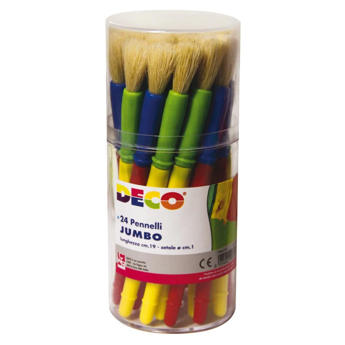 Pennellotti jumbo barattolo da 24