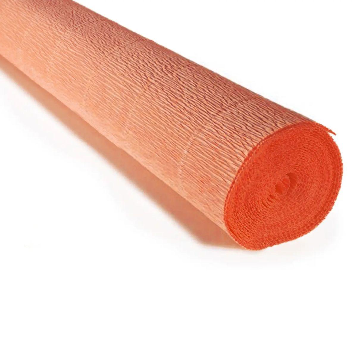 Carta crespa gr.180 pz.5 arancione