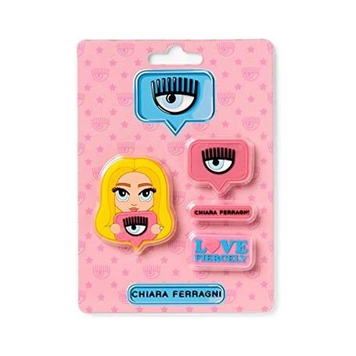 Blister gomme 6pz chiara ferragni