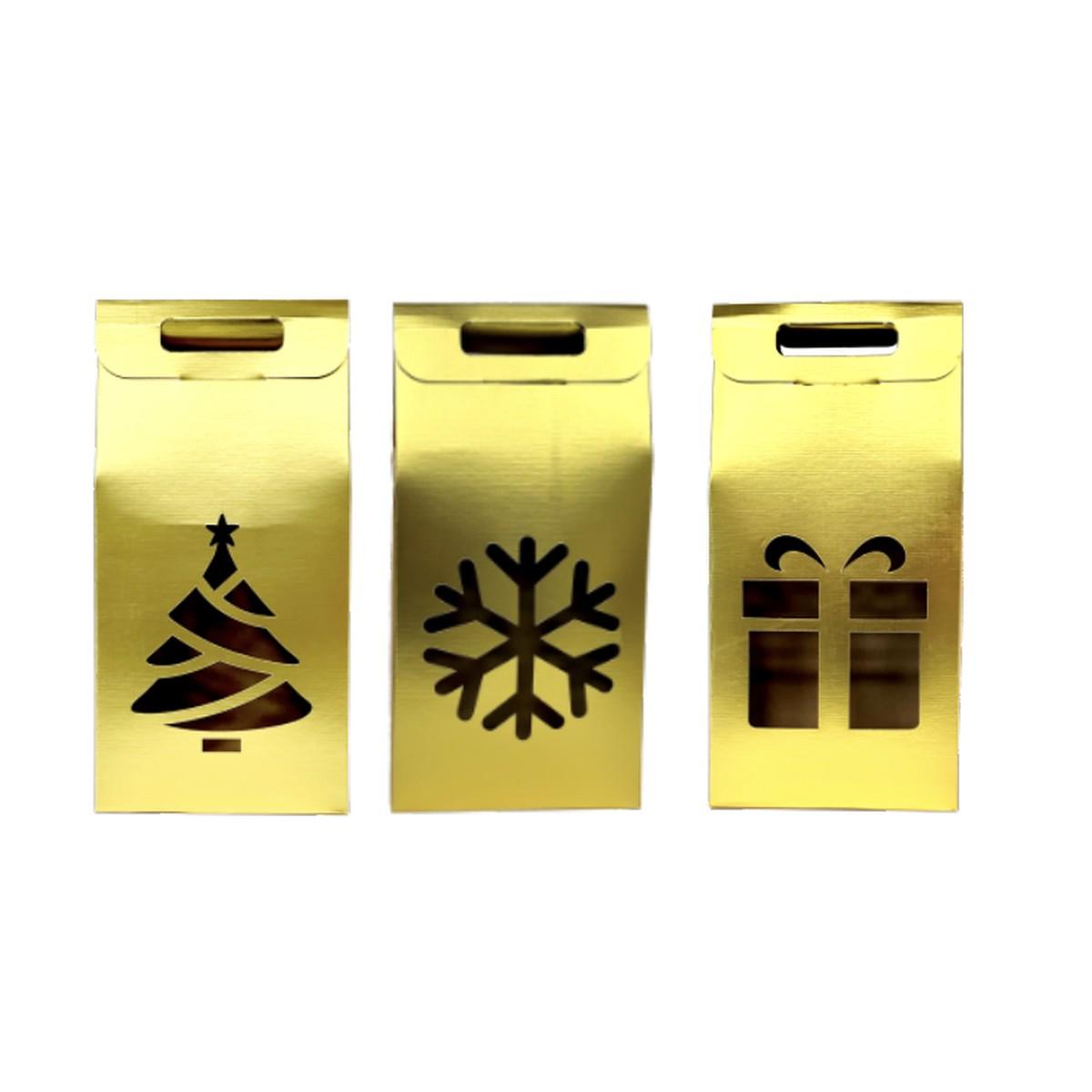 Porta bottiglia 2pz oro mtz