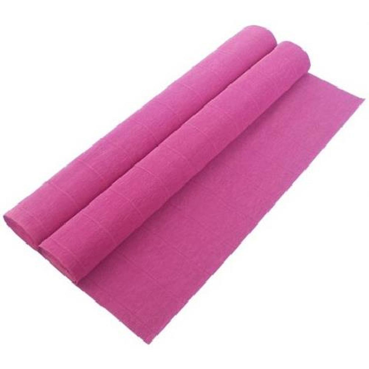 Carta crespa gr.180 pz.5 rosa confetto