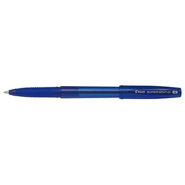 Penna supergrip-g 1.0 cappucio blu 12pz