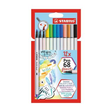 Stabilo pen 68 brush cf da 12