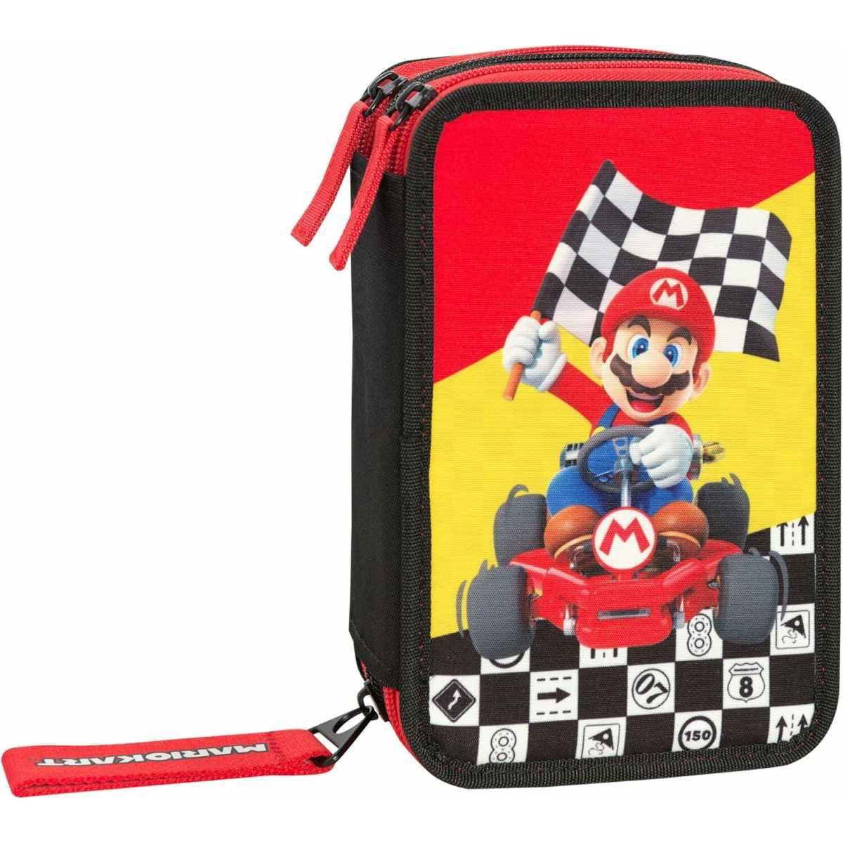 Astuccio 3 zip mariokart 25