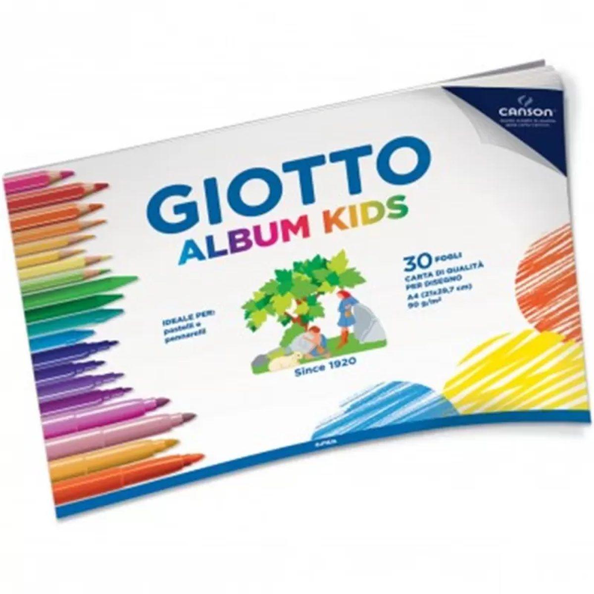 ALBUM KIDS A4 X DISEGNO 30 FOGLI 90g/r